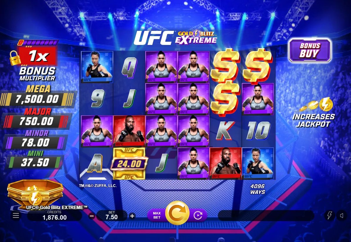 UFC Gold Blitz Extreme Slot